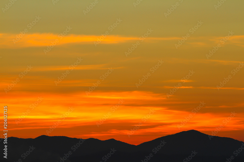 Beautiful sky at twilight times for background Beautiful sky at twilight times for background