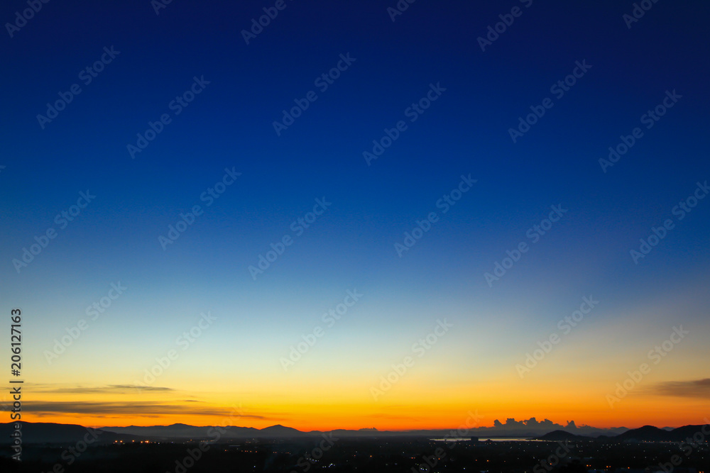 Beautiful sky at twilight times for background Beautiful sky at twilight times for background
