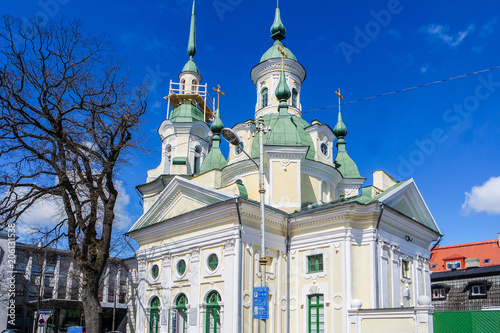 Obraz na płótnie St. Catherine's Church in Parnu w salonie