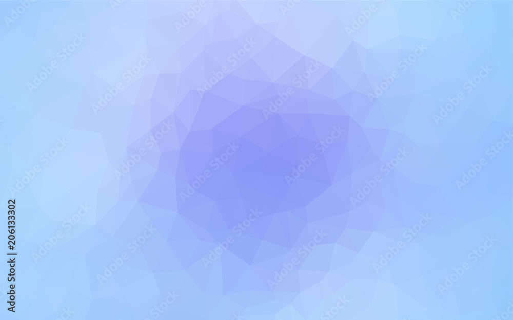 Obraz premium Light Pink, Blue vector polygonal template.