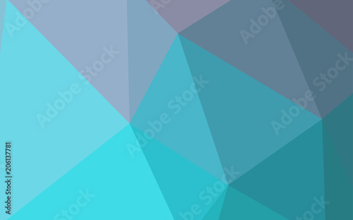 Light Pink, Blue vector gradient triangles pattern.