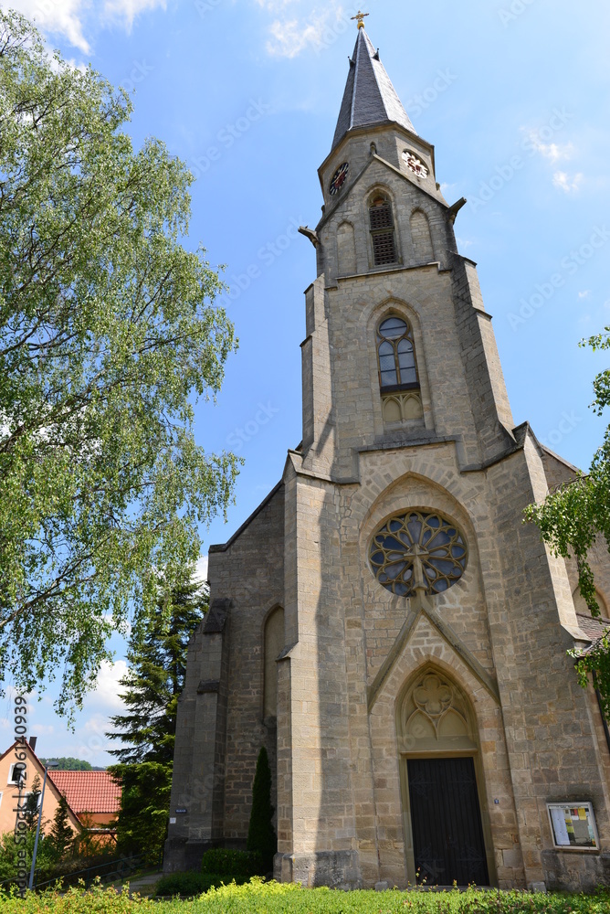 St. Gallus Kirche Rangendingen - Zollernalbkreis in Baden-Württemberg. 