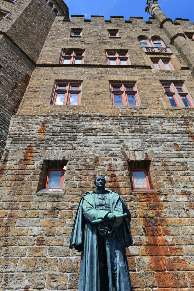 Statuen auf der Burg Hohenzollern 