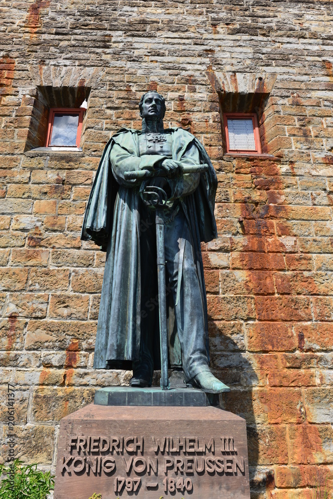 Statuen auf der Burg Hohenzollern Statuen auf der Burg Hohenzollern