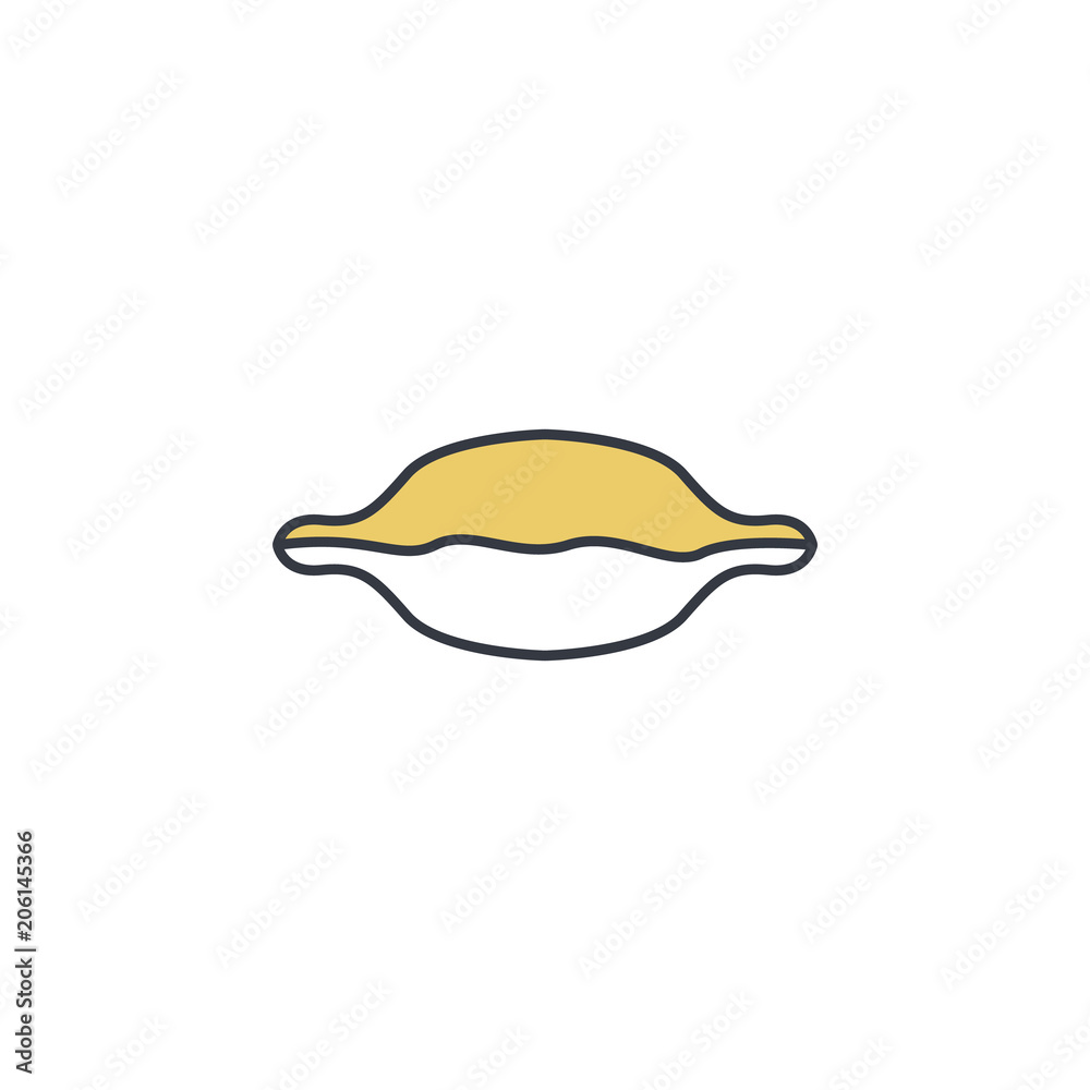 biscuit icon. Element of web icon with one color for mobile concept and web apps. Thin line biscuit icon can be used for web and mobile. Premium icon