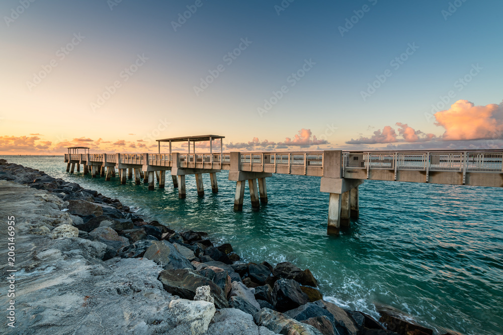 South Pointe Park Pier at Dawn