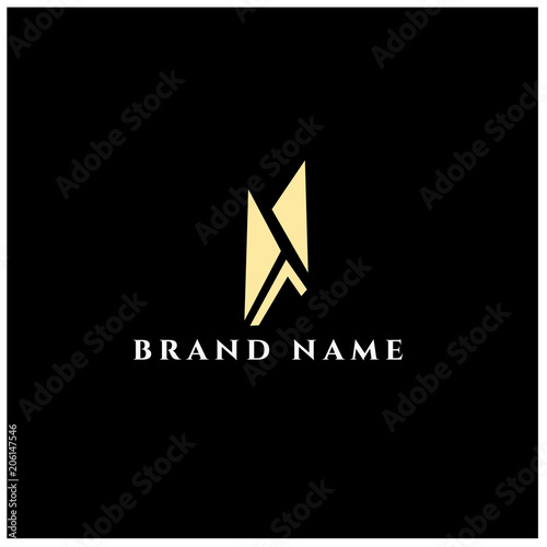 Simple Geometric Fashion Logo