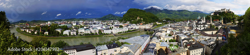 Salzburg Panorama, Austria © Michael
