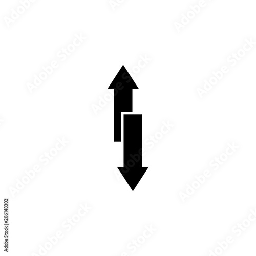 arrows of different directions icon. Element of web icon with one color for mobile concept and web apps. Isolated arrows of different directions icon can be used for web and mobile