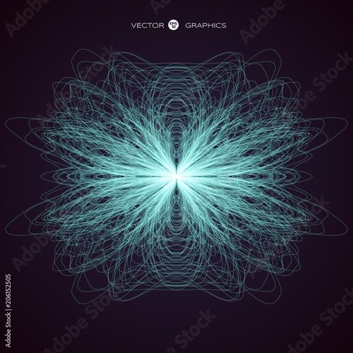 abstract vector object