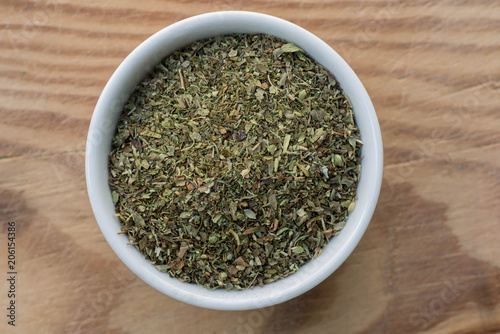 Herbes de Provence in small bowl