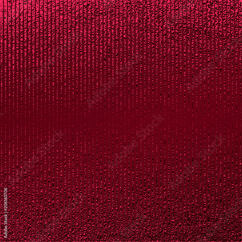 Red pattern. Abstract crimson background. Maroon vector illustration. Scarlet glitter stripes. Dark red foil texture. Luxury pattern.