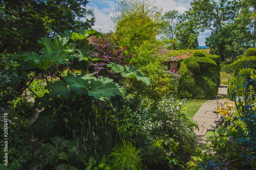 Great Dixter, England, July 13, 2017: Great Dixter is a house and gardens in Northiam, East Sussex photo