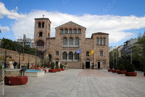 Basilica of Hagios Demetrios in Thessaloniki, Greece