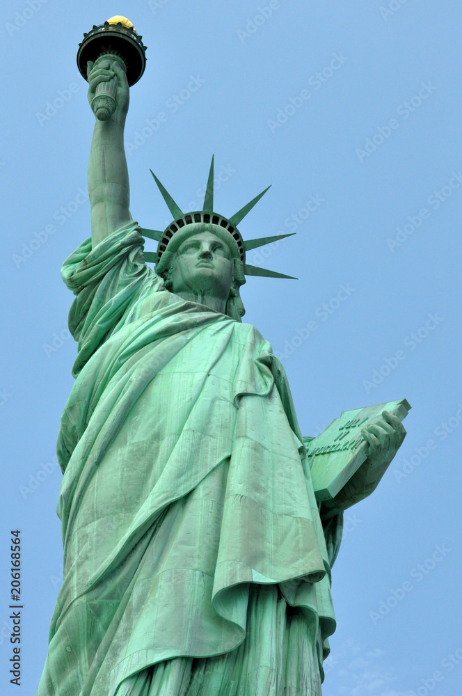 Fototapeta premium Great Statue of Liberty on her Base