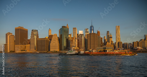 Sunrise Over Manhattan View from Brooklyn © Paulo