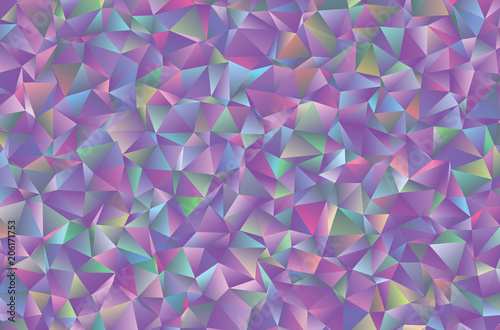 Modern polygonal abstract background. Low poly crystal pattern. Graphic resource for your backgrounds, wallpaper, screen savers, covers, print, business cards, posters.