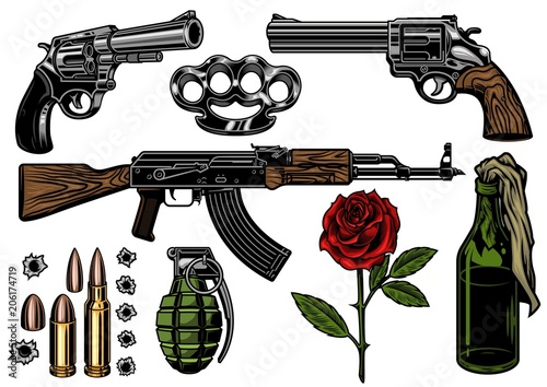 Mafia and gangsters set