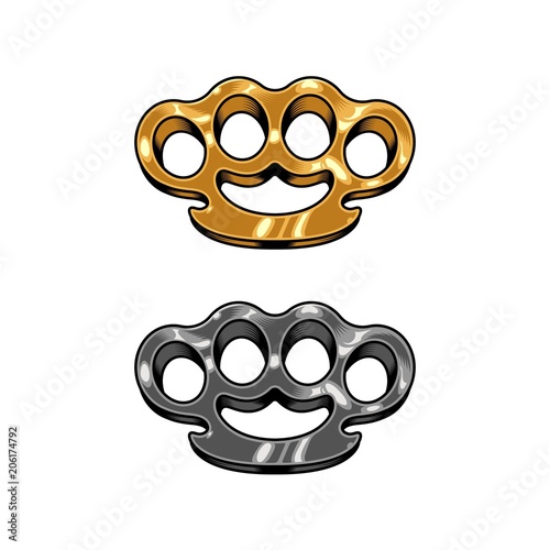 Brass knuckles set