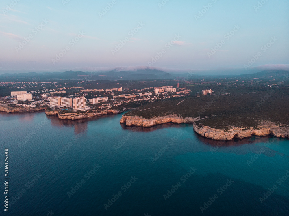 Naklejka premium Mallorca coast