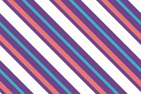 Seamless pattern. Slanted stripes on color background. Striped diagonal pattern For printing on fabric, paper, wrapping,  