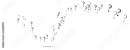 punti interrogativi, domande, domandare
