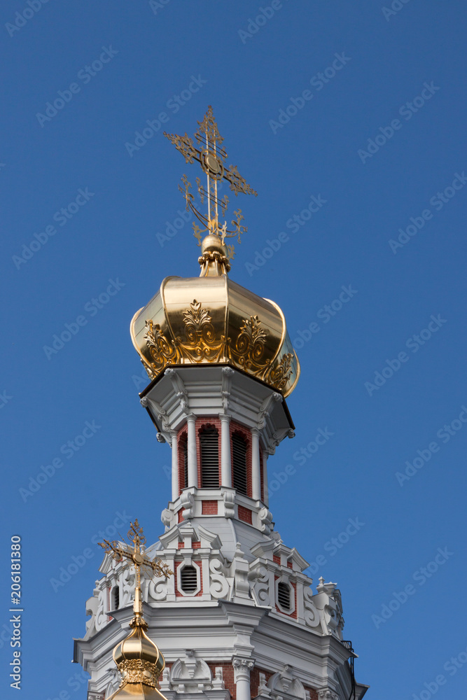 Orthodox cathedral in Saint-Petersburg. Orthodox cathedral in Saint-Petersburg.