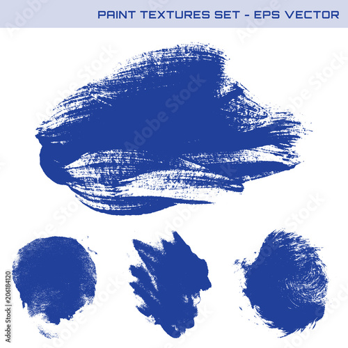 High quality vector paint textures. Ink strokes, blots that can be used as clipping masks or as backgrounds for banners, labels or promotion designs.