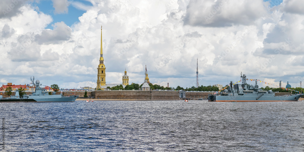 Fototapeta premium Peter and Paul Fortress, Saint Petersburg, Russia