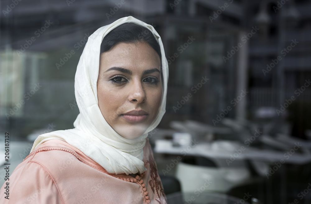 Nice Moroccan woman with hijab Nice Moroccan woman with hijab