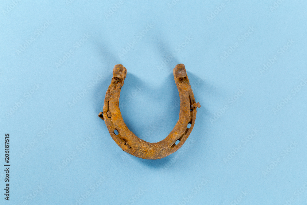 Old rusty horseshoe Old rusty horseshoe