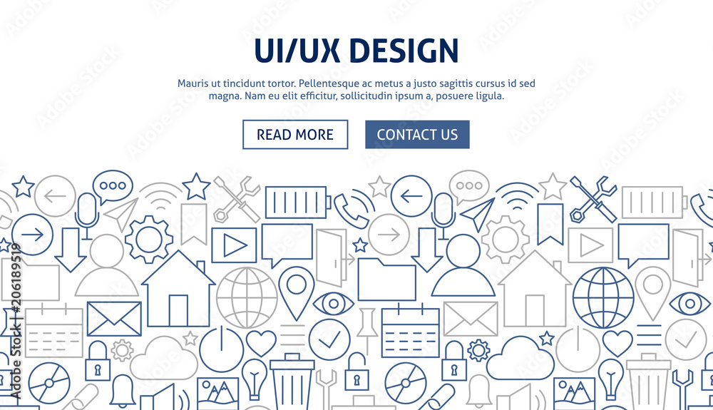 UI UX Banner Design UI UX Banner Design