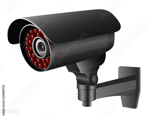 CCTV Camera. Security Surveillance System