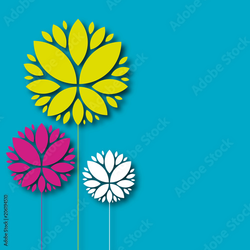 fond abstrait,carte fleur