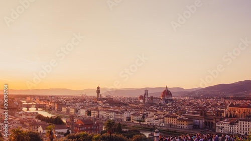 Fototapeta Naklejka Na Ścianę i Meble -  Florentine Sunset