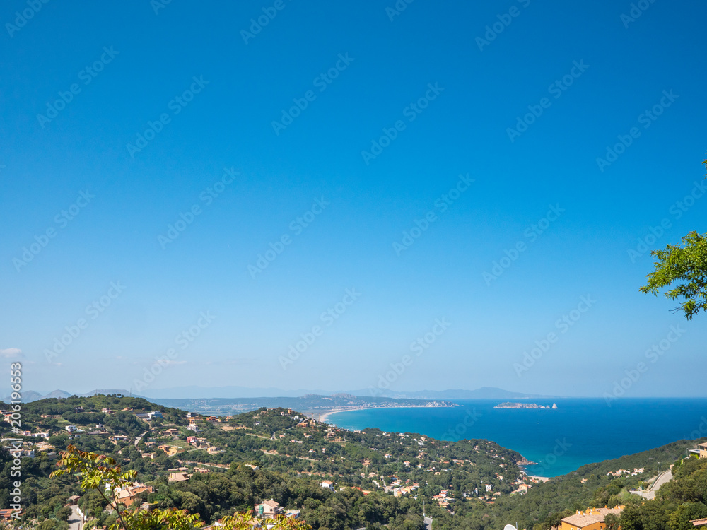 Views from the Begur castle