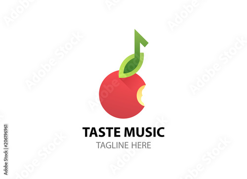 Logo for music web site, st...