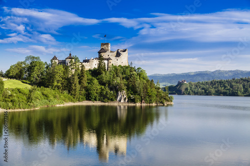 Fototapeta Naklejka Na Ścianę i Meble -  Castle in Niedzica. Poland