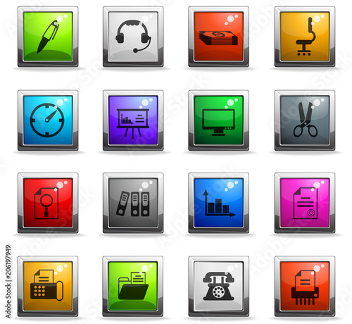 office icon set