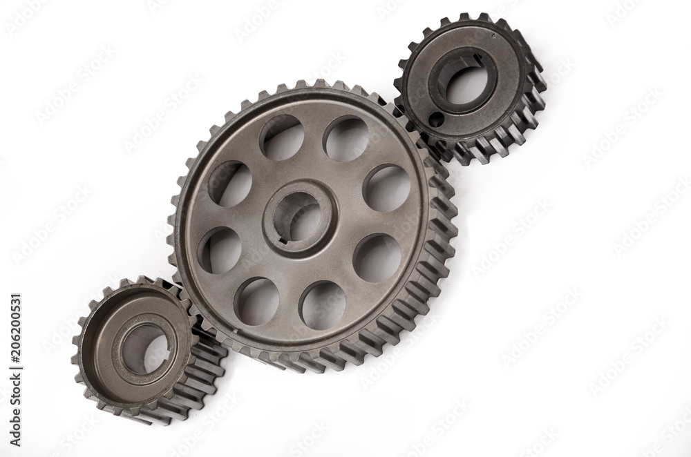 A gear wheel or pinion is a basic part of a gear train in the form of a disc with teeth on a cylindrical or conical surface meshing with the teeth of another gear A gear wheel or pinion is a basic part of a gear train in the form of a disc with teeth on a cylindrical or conical surface meshing with the teeth of another gear