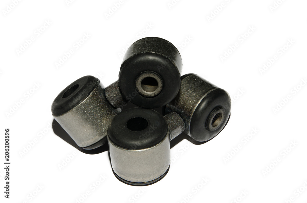 Stabilizer of lateral stability the device in a suspension bracket of