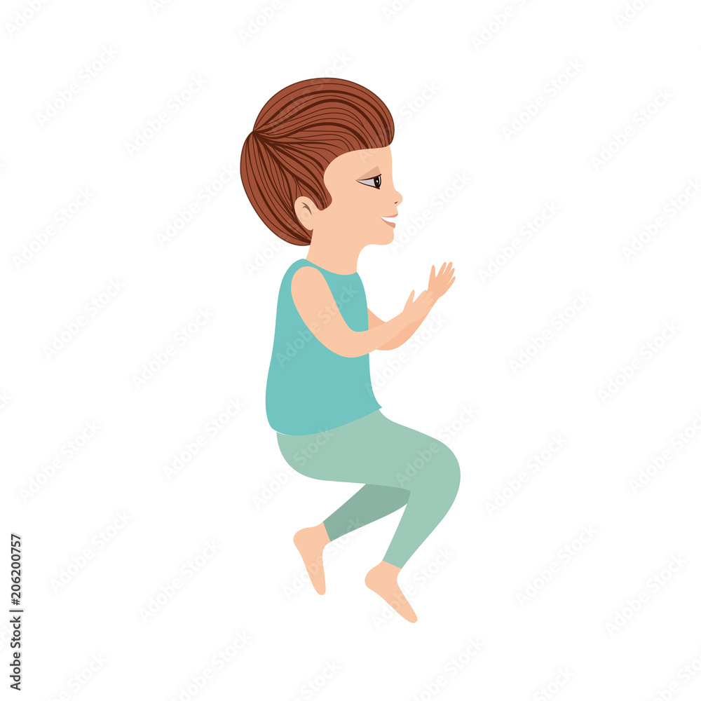 cute little son avatar character vector illustration design cute little son avatar character vector illustration design
