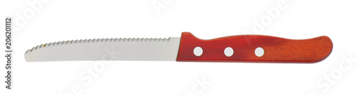 serrated kitchen knife photo
