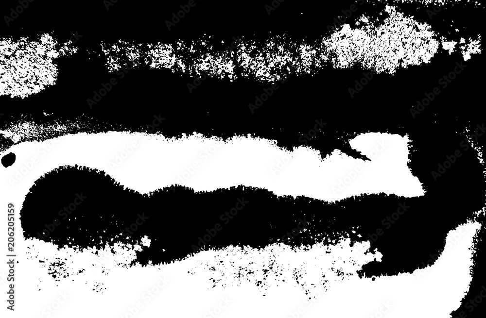 Black and white liquid texture. Hand drawn marbling illustration. Abstract vector background. Monochrome marble pattern. Black and white liquid texture. Hand drawn marbling illustration. Abstract vector background. Monochrome marble pattern.