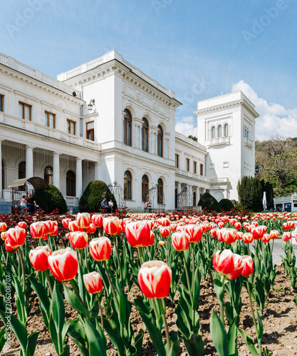 Ancient Imperial Livadia Palace in Crimea, Russia