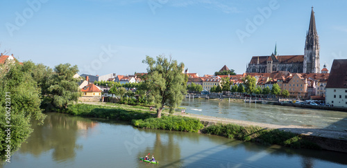 Panorama von Regensburg