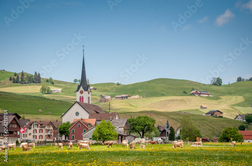 Appenzell et campagne suisse