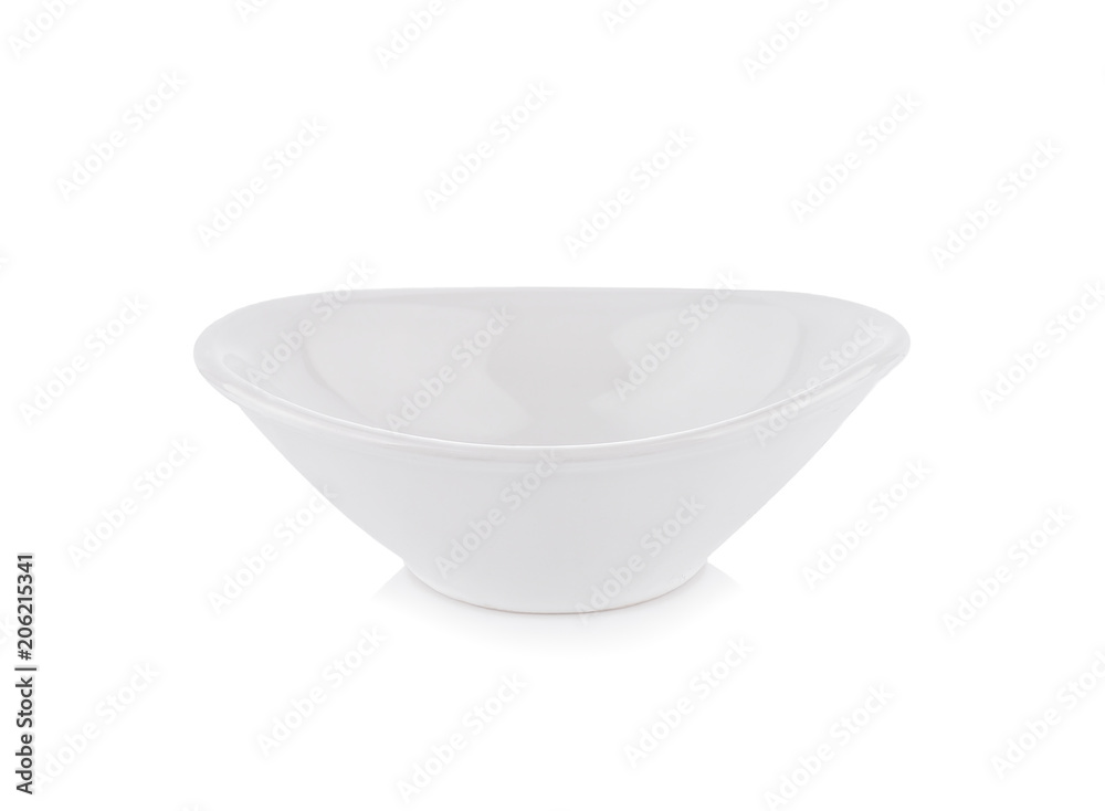 white ceramics bowl isolated on white background white ceramics bowl isolated on white background