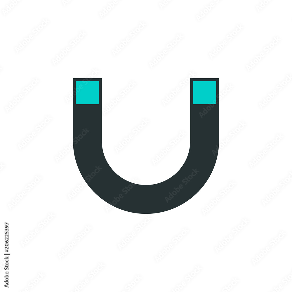 magnet icon. Element of web icon with one color for mobile concept and web apps. Isolated magnet icon can be used for web and mobile magnet icon. Element of web icon with one color for mobile concept and web apps. Isolated magnet icon can be used for web and mobile