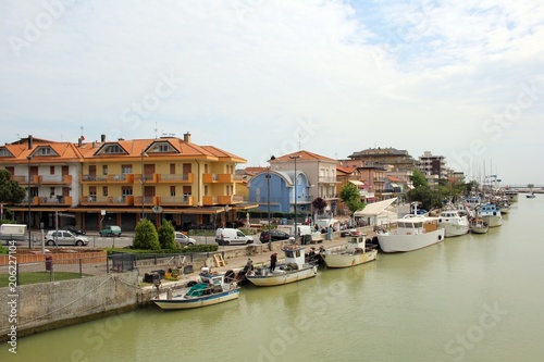 Der Hafen von Bellaria  Ortsteil von Rimini.